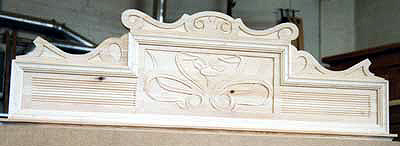 Krone für Eingangstür, Jugendstil