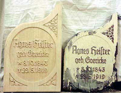 Grabplatte